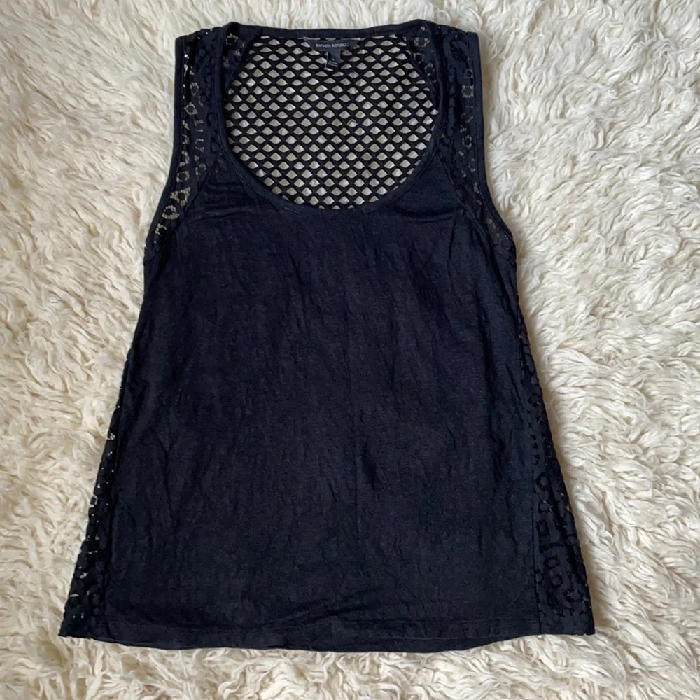 Flowy Boho Goth Tank Sz S